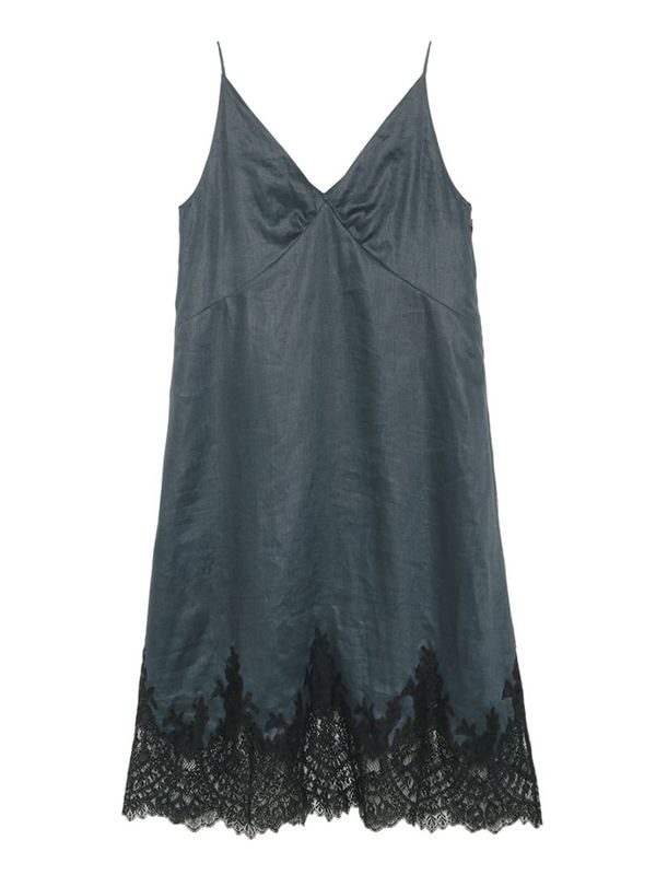 VOLUME LACE OP LINEN