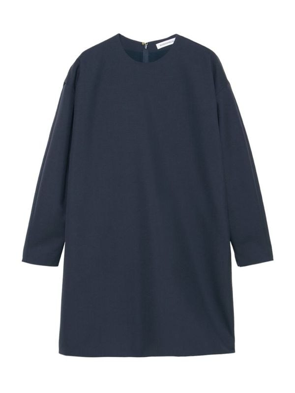 CREW NECK L/S DRESS W/M