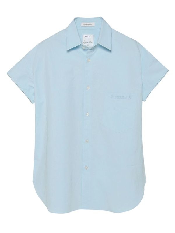 J.BRADLEY NARROW H/S SH EMBROIDERY C/LI