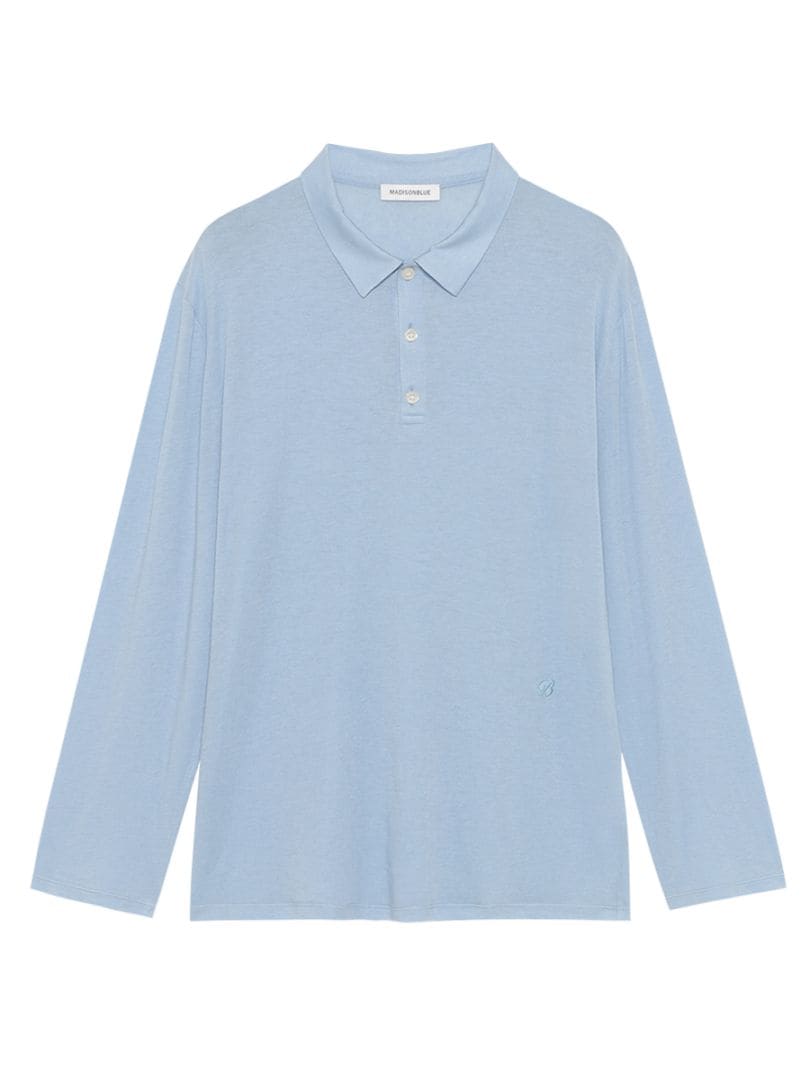 L/S POLO TEE | 2026SS STORE ONLY | MADISONBLUE