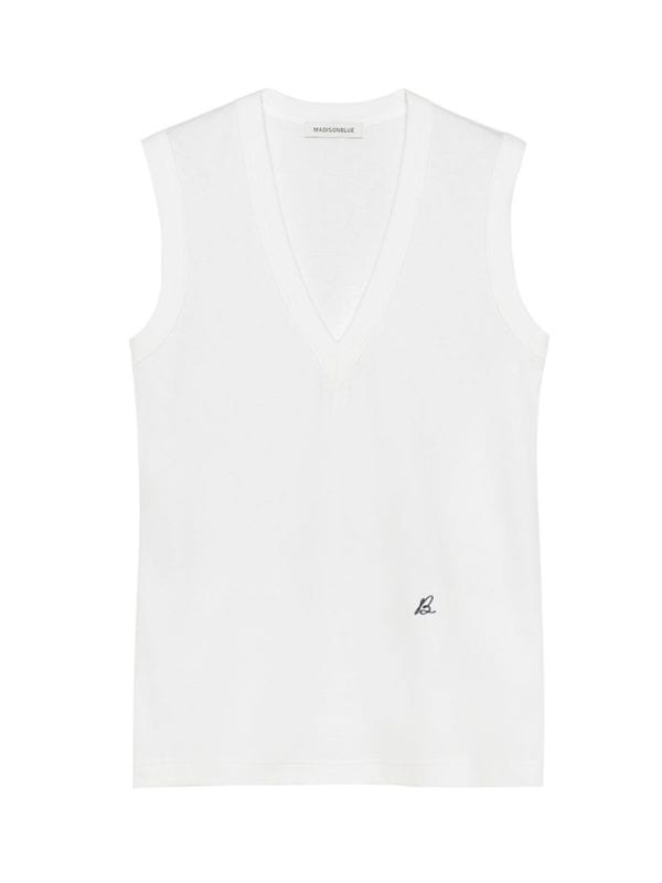 DEEP V NECK TANK
