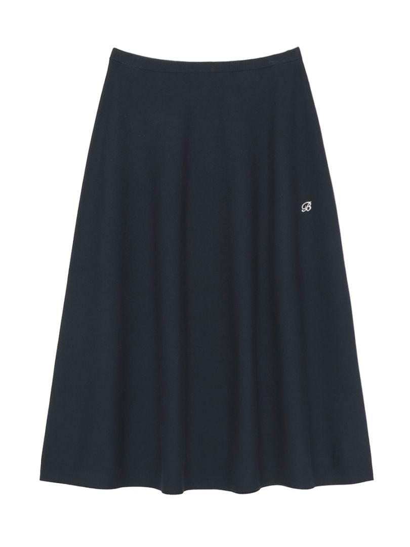 MADISONBLUE フレアスカート ブラック00 KNIT FLARE SKIRT | ALL | MADISONBLUE