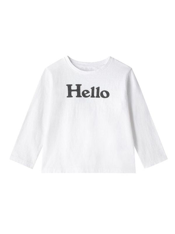 HELLO L/S TEE KIDS