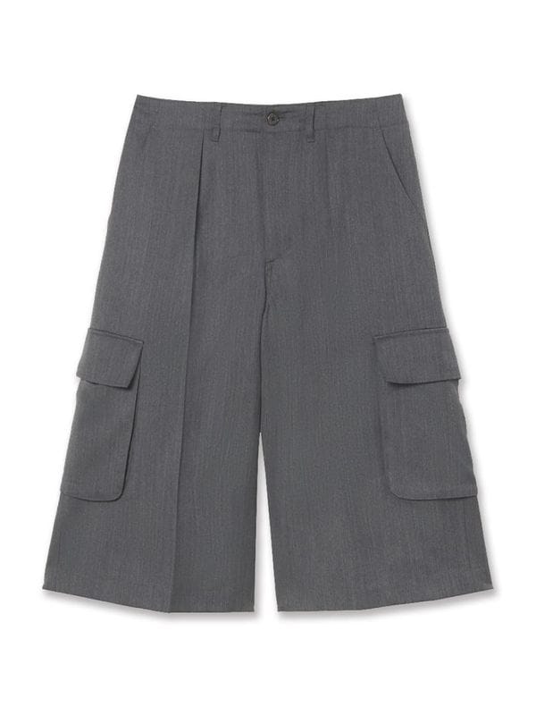 CARGO SHORTS HERRINGBONE