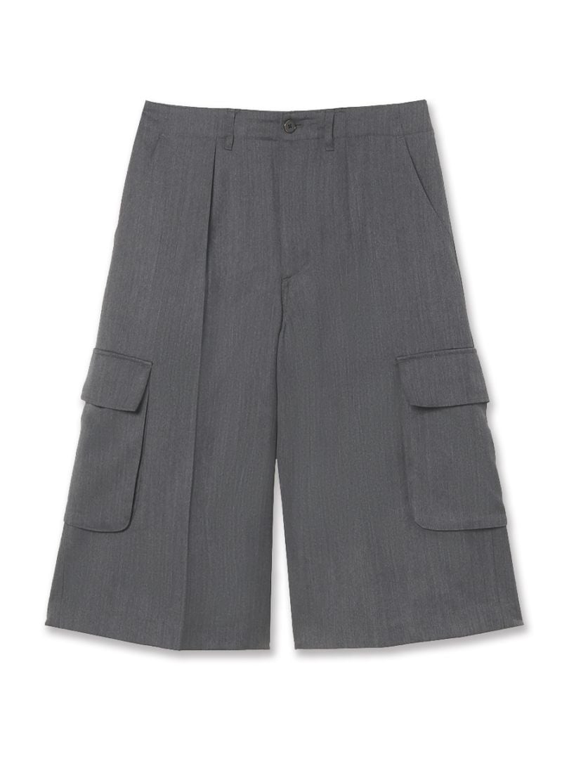 CARGO SHORTS HERRINGBONE | WOMEN | MADISONBLUE
