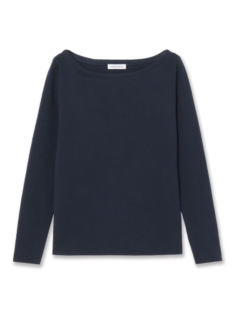BOAT NECK KNIT COTTON | ALL | MADISONBLUE