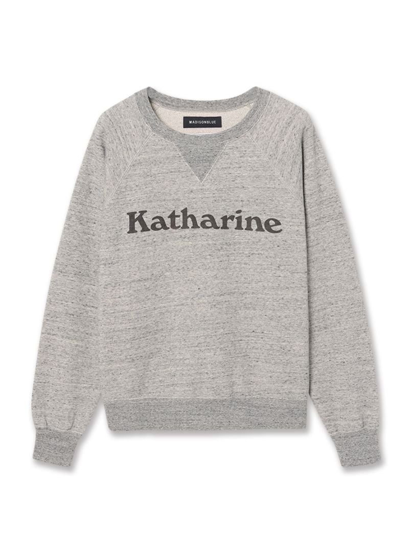 KATHARINE CREW NECK SWEAT | WOMEN | MADISONBLUE
