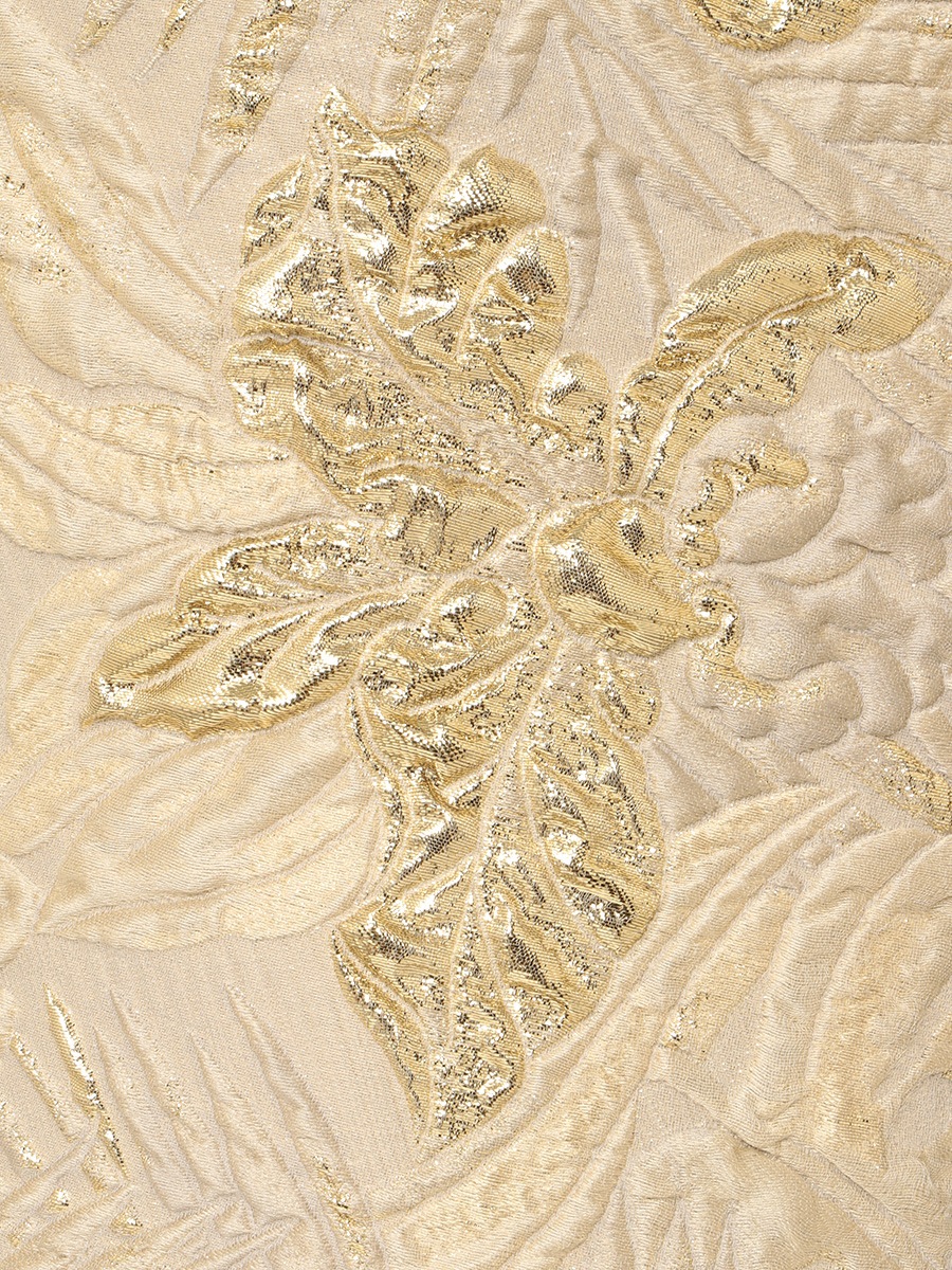 FLAT COLLAR COAT LAME JQ