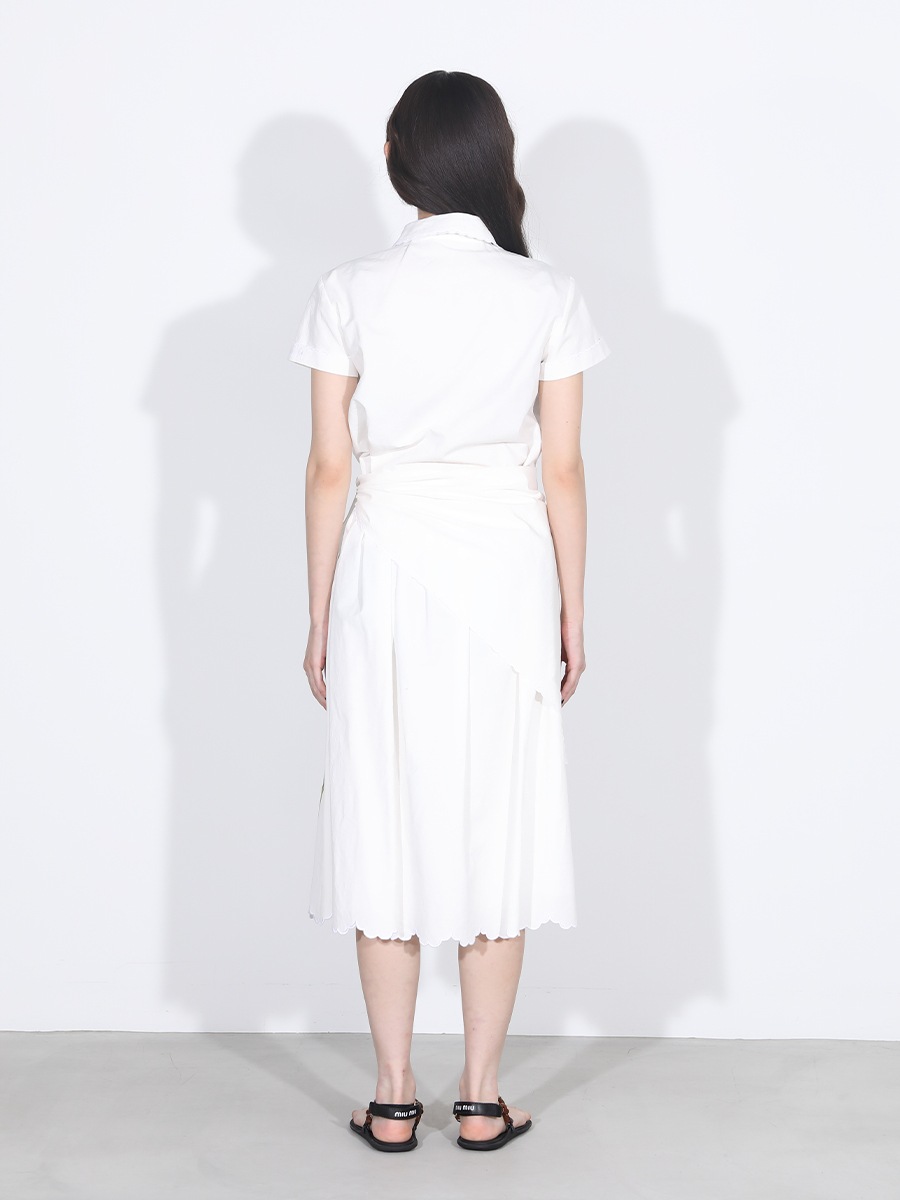 GATHER SKIRT MUGEUET C/LI