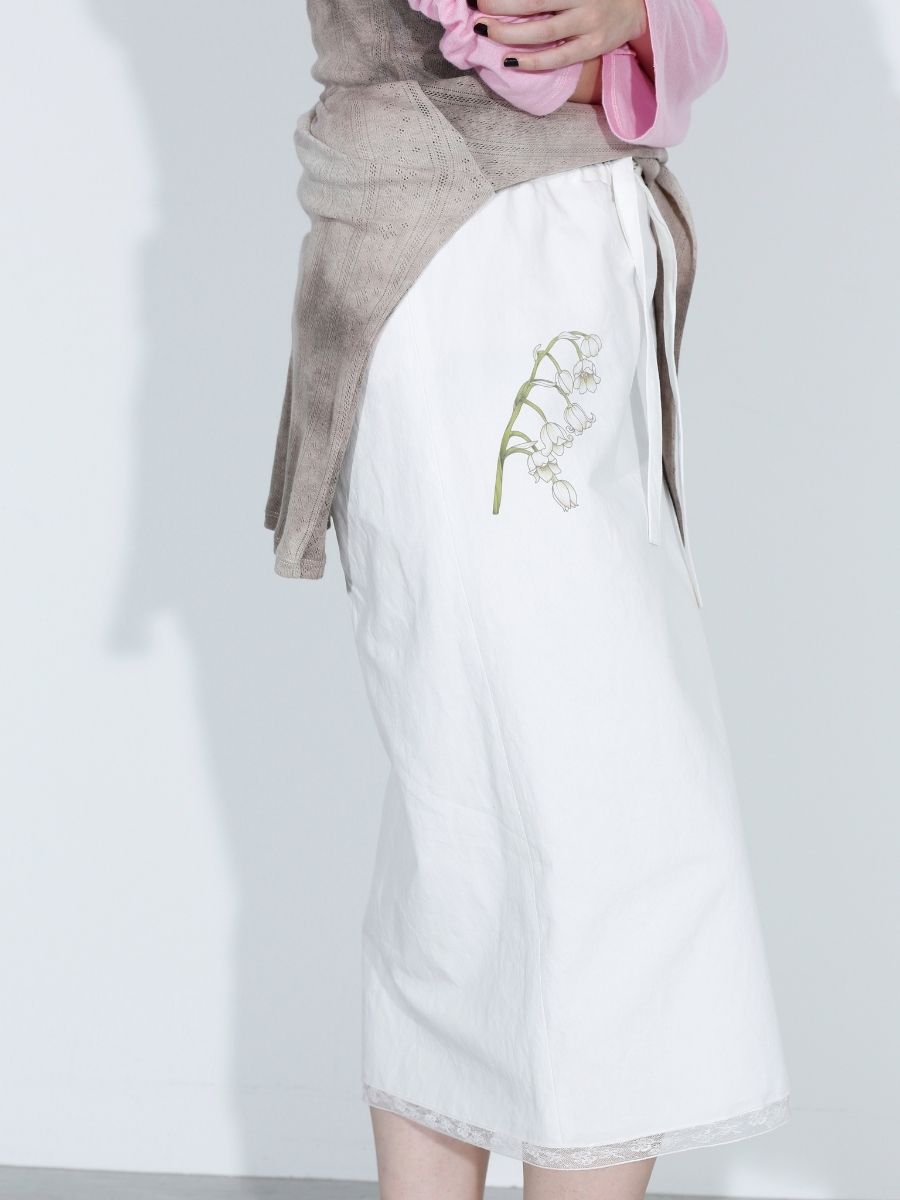 MIDDLE SKIRT MUGEUET C/LI