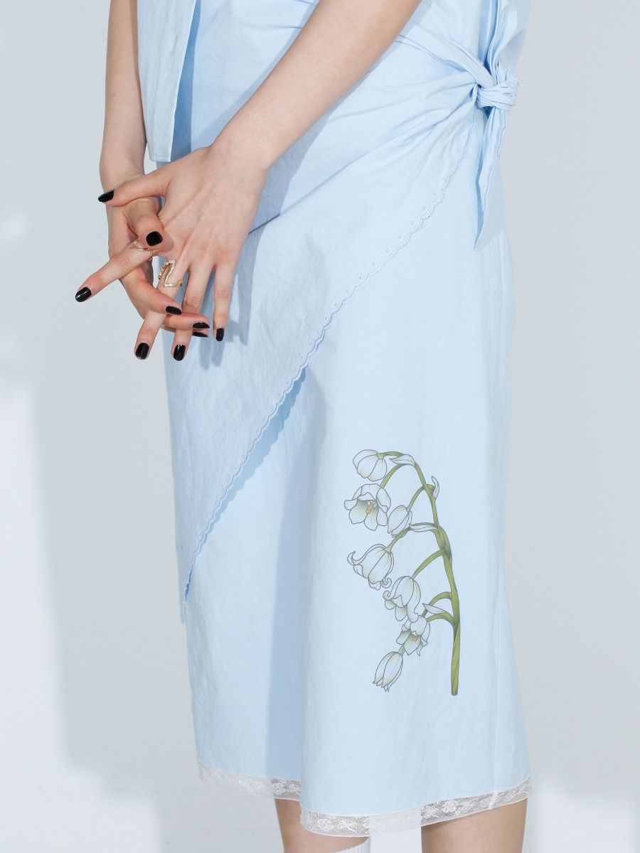 MIDDLE SKIRT MUGEUET C/LI