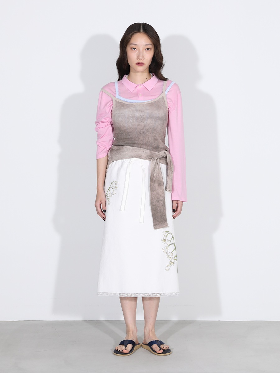 MIDDLE SKIRT MUGEUET C/LI