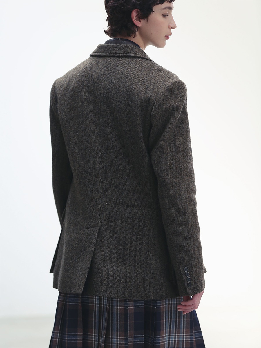 HUNTING JACKET HERRINGBONE | WOMEN,2026FW,2026FW PRE ORDER