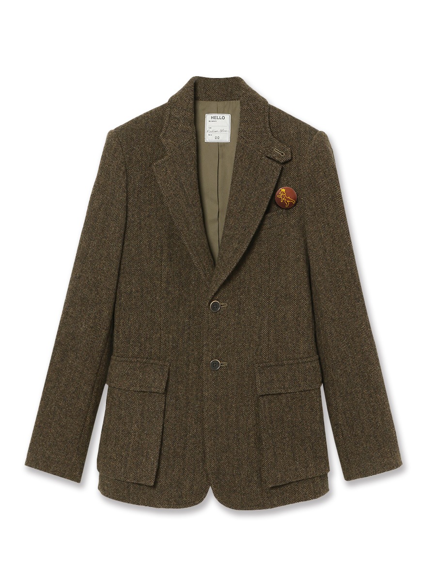 HUNTING JACKET HERRINGBONE | ALL | MADISONBLUE