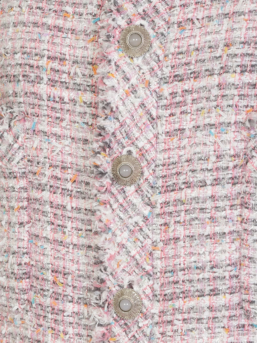 SLEEVELESS BOXY JK F.TWEED