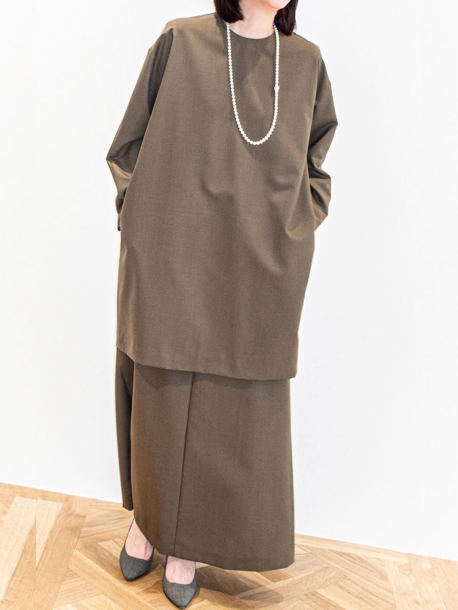 A-LINE DRESS SKIRT W/M
