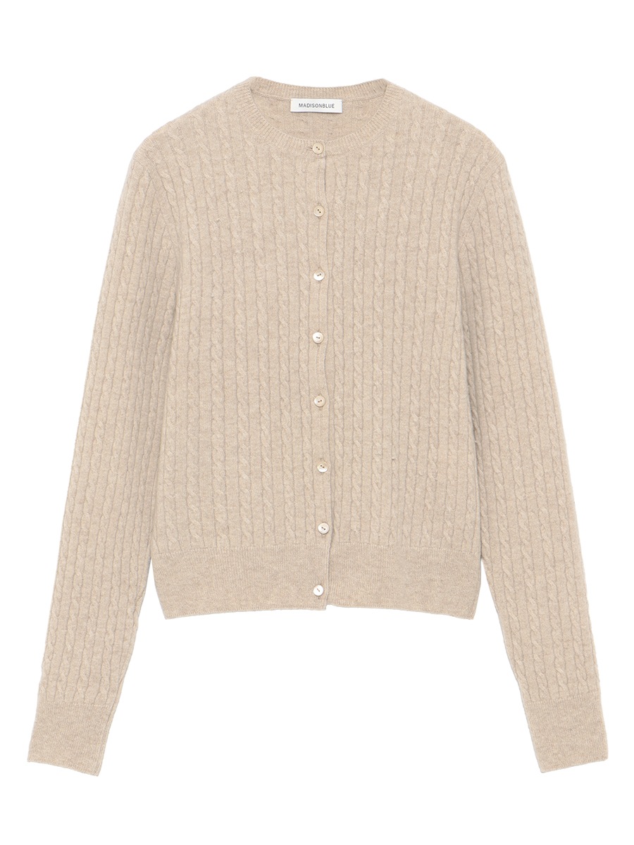 PETIT CABLE CREW NECK CD | KNIT | MADISONBLUE