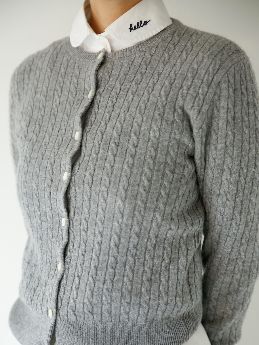 PETIT CABLE CREW NECK CD