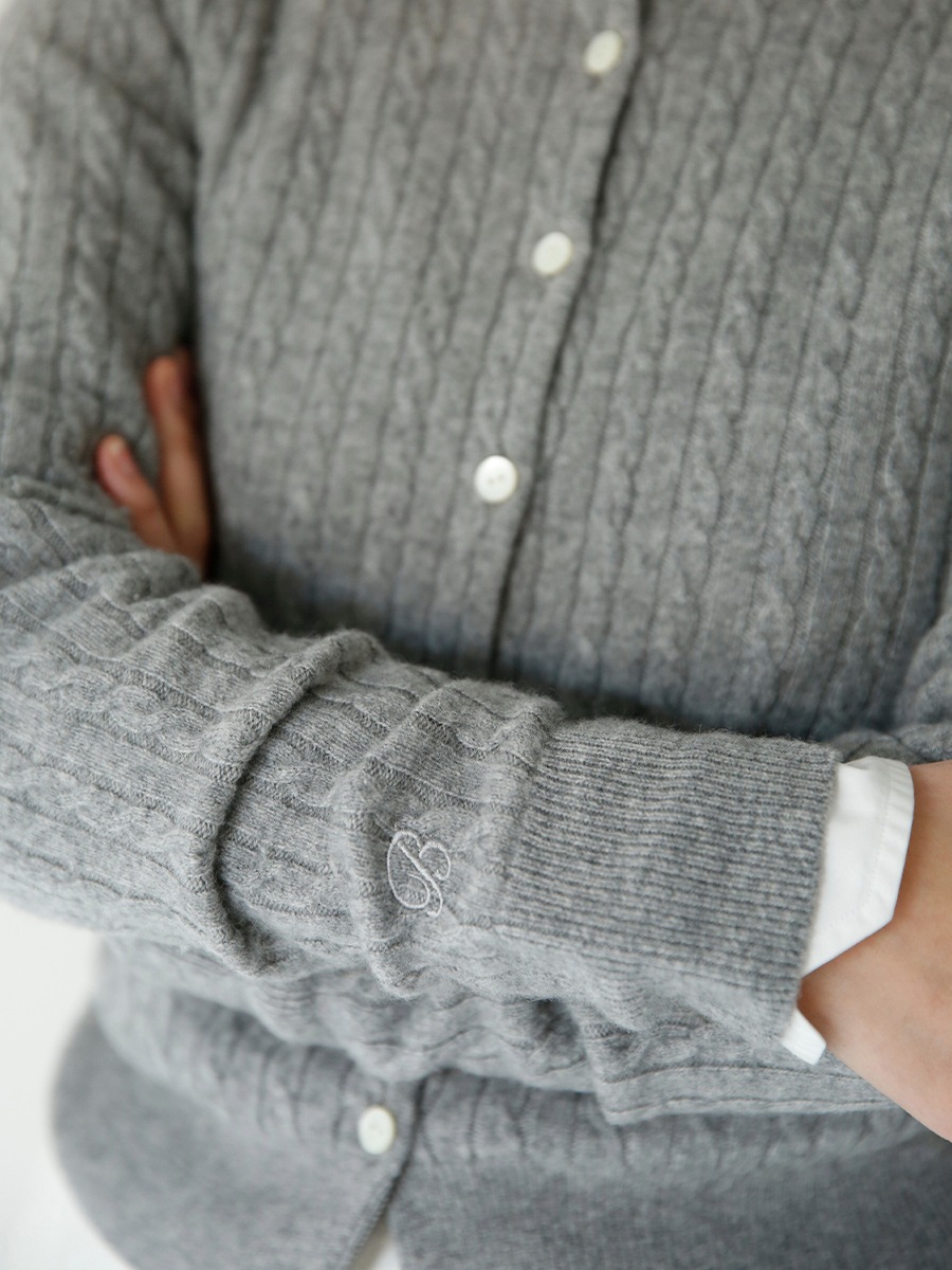 PETIT CABLE CREW NECK CD