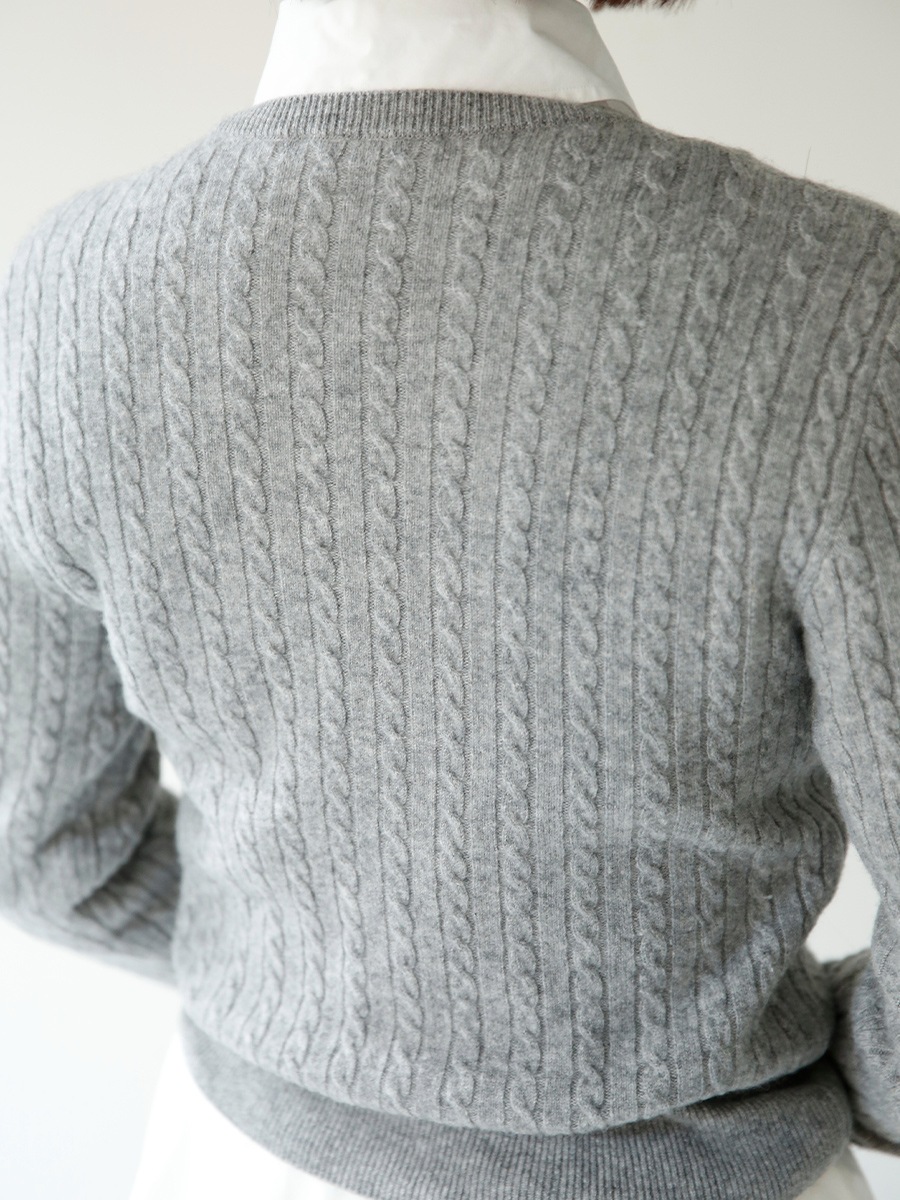 PETIT CABLE CREW NECK CD