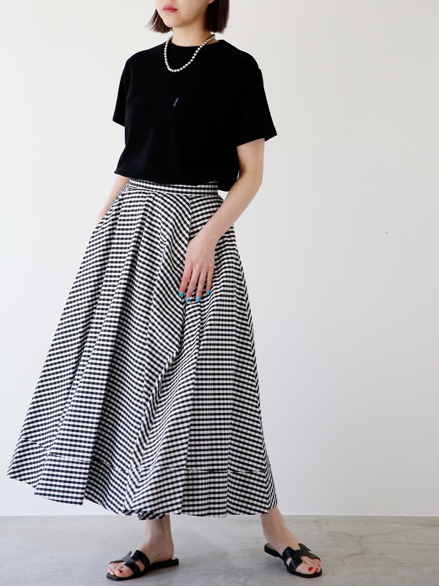 TUCK CIRCULAR SK GINGHAM