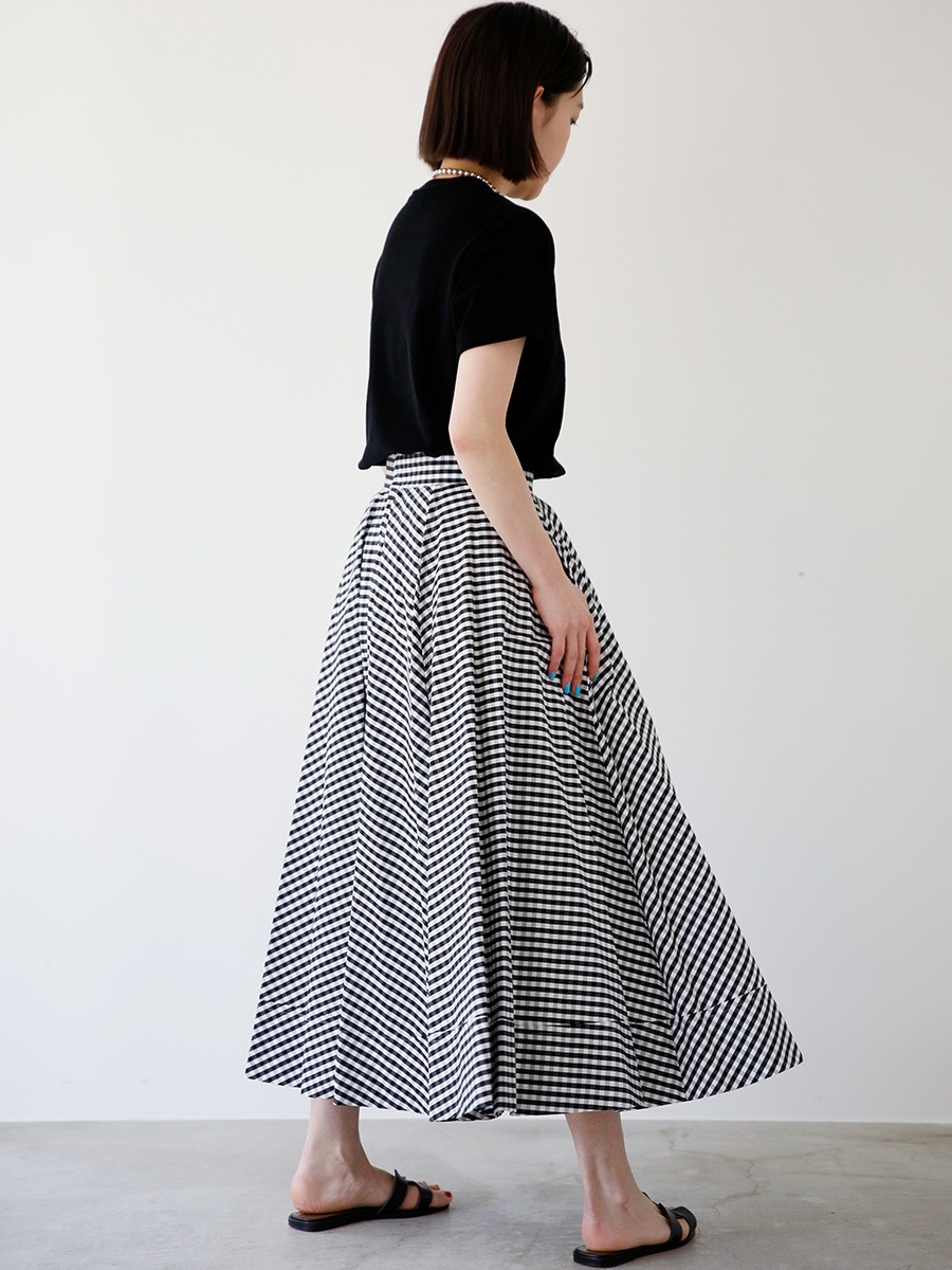 TUCK CIRCULAR SK GINGHAM
