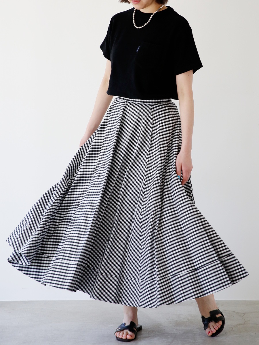 TUCK CIRCULAR SK GINGHAM