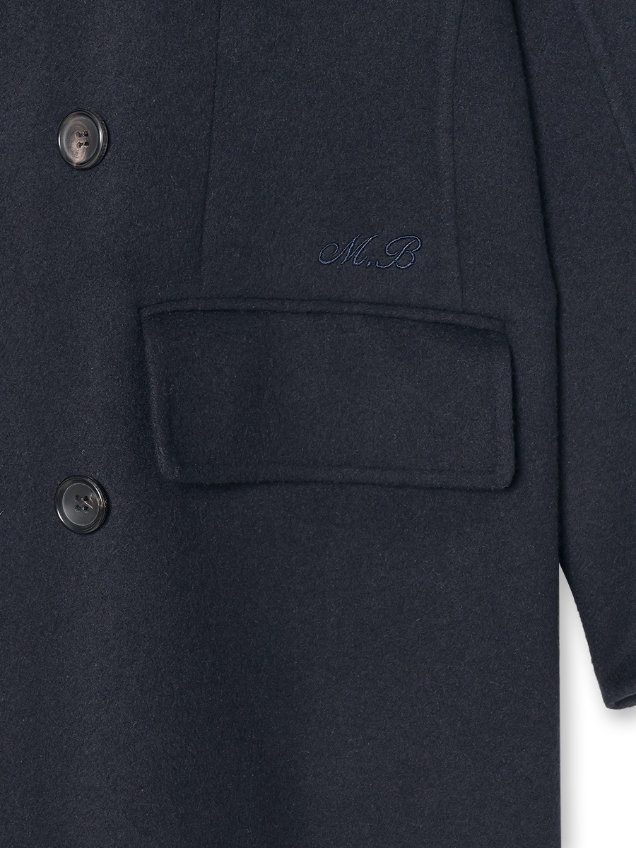 RV DOUBLE BUTTON LONG COAT | WOMEN,2026FW | MADISONBLUE