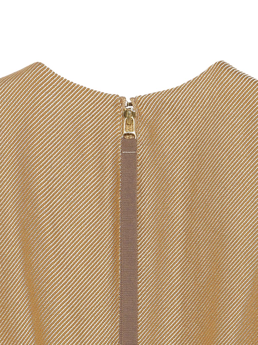 FIT&TIGHT DRESS N/S TWILL