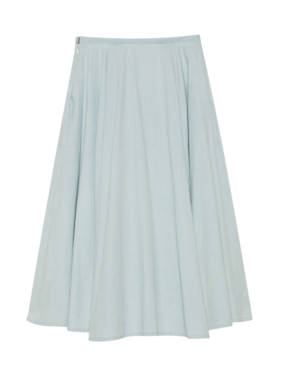 PUFF KNEE LENGTH SK CHAMBRAY(VW)