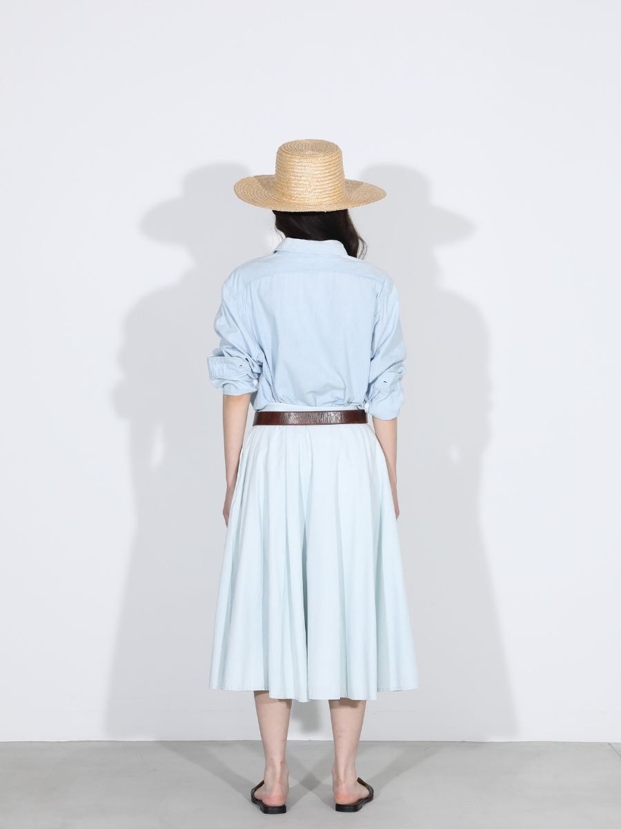 PUFF KNEE LENGTH SK CHAMBRAY(VW)