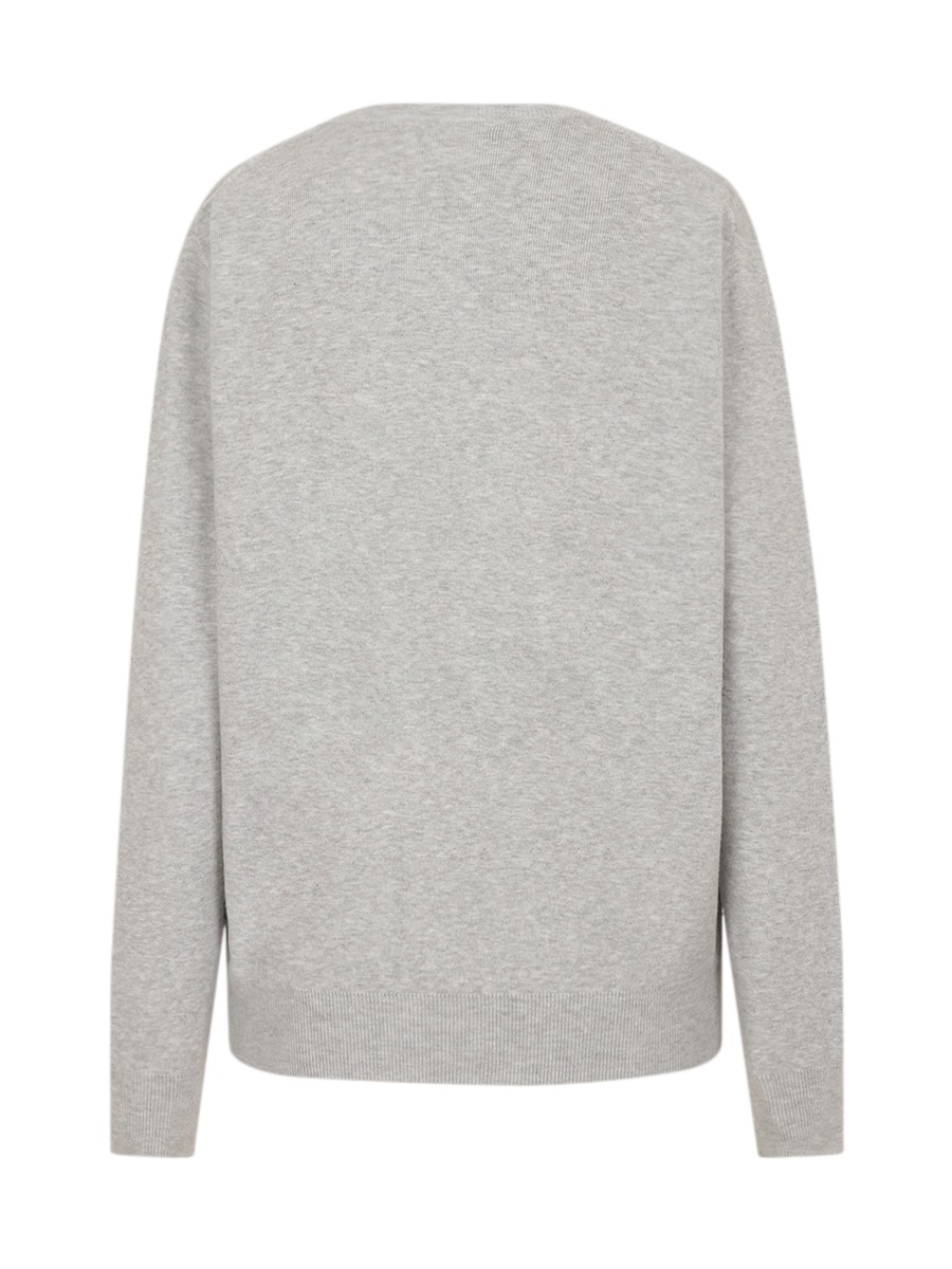 CREW NECK L/S MB LOGO MNS | KNIT | MADISONBLUE