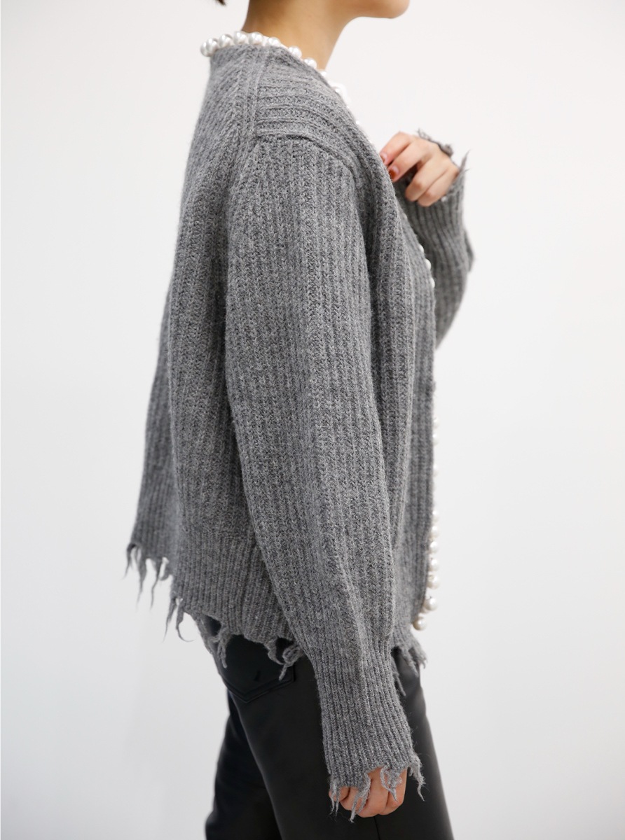 PEARL DAMAGE CD BRITISH WOOL | KNIT | MADISONBLUE
