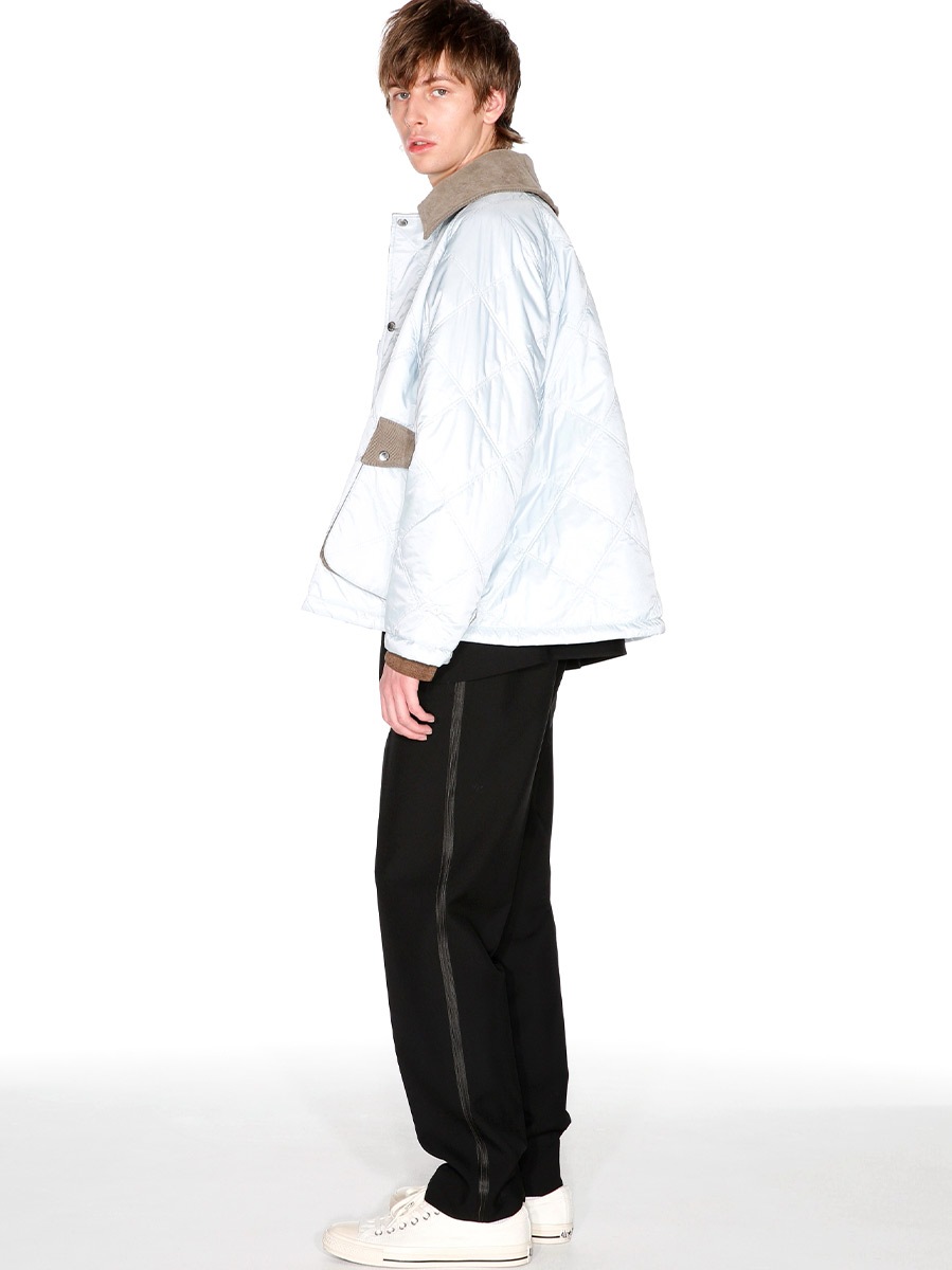 極美品 MADISONBLUE QUILTING COAT FLANNEL Howlin_Boxy_Freedom_closeup_95