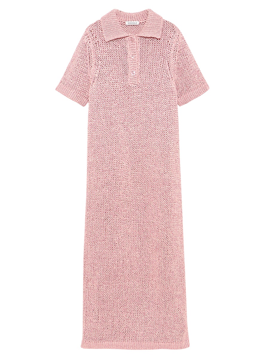 POLO MAXI DRESS WOVEN FABRIC | WOMEN,KNIT | MADISONBLUE
