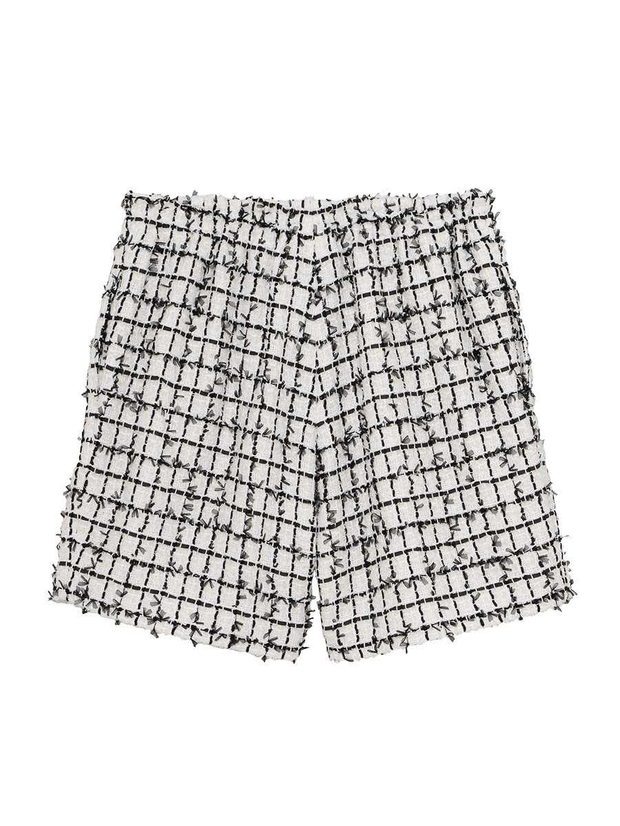 DRAWSTRING BOXER SHORTS TWEED