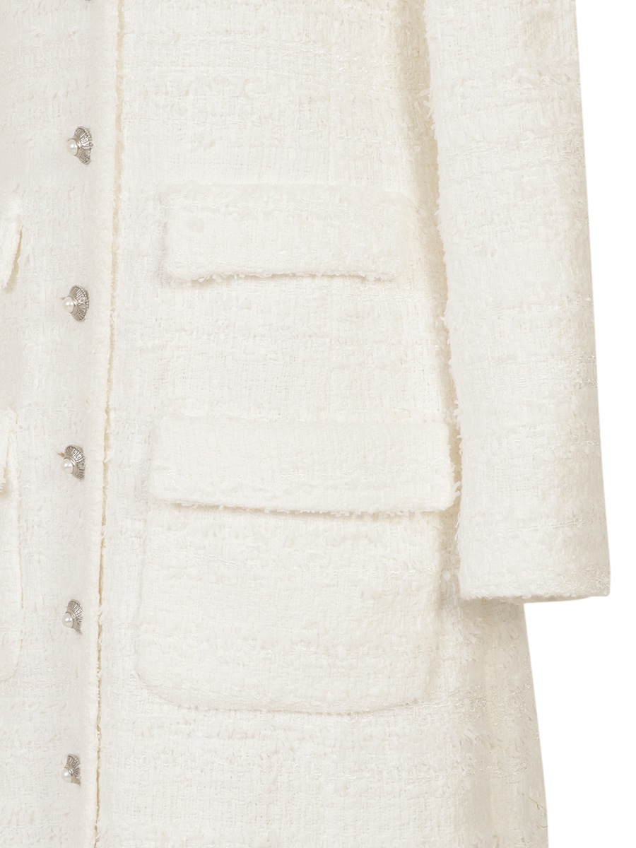 ＜SOLD OUT＞COAT DRESS TWEED