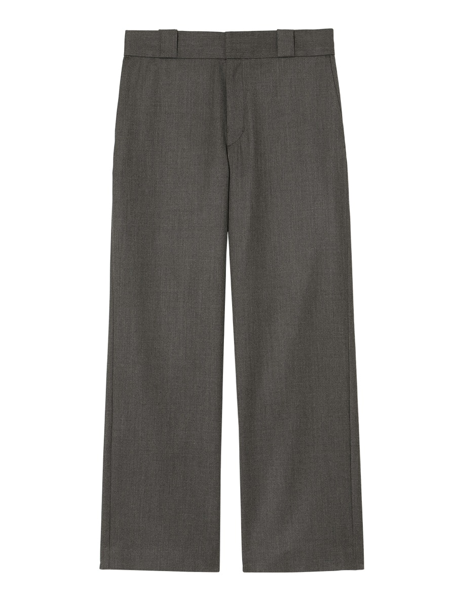 LOW WAIST WIDE-LEG PT WOOL MNS