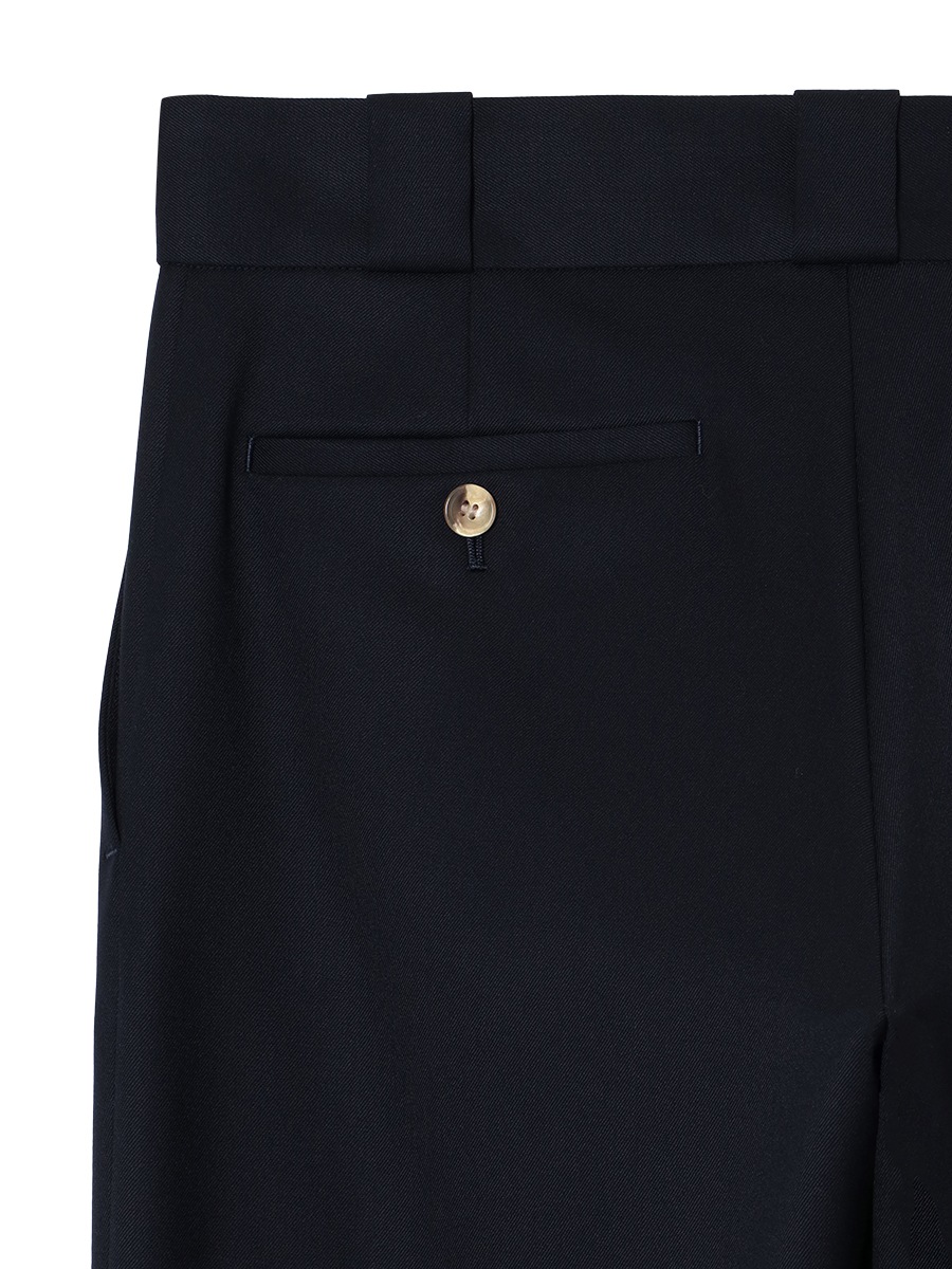 LOW WAIST WIDE-LEG PT WOOL MNS