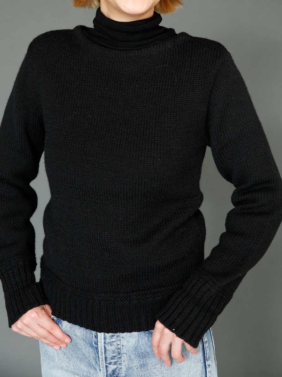 BOAT NECK PO BRITISH WOOL | KNIT | MADISONBLUE