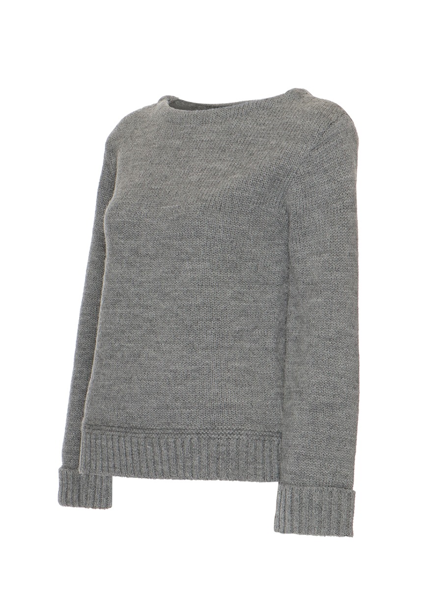 BOAT NECK PO BRITISH WOOL | KNIT | MADISONBLUE