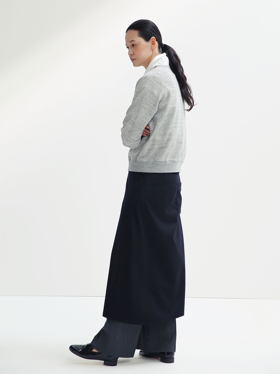 WIDE TUCK PT HERRINGBONE | WOMEN,2026FW,2026FW PRE ORDER,2026FW