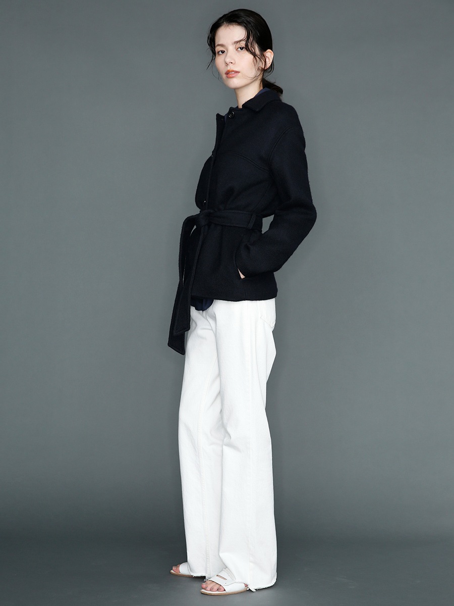 HEM CUT FLARE PANTS | PANTS,DENIM PANTS | MADISONBLUE