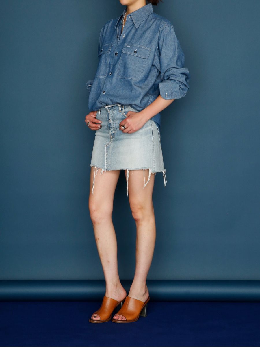 HAMPTON CHAMBRAY SHIRT(OW) | WOMEN,SHIRT/BLOUSE | MADISONBLUE