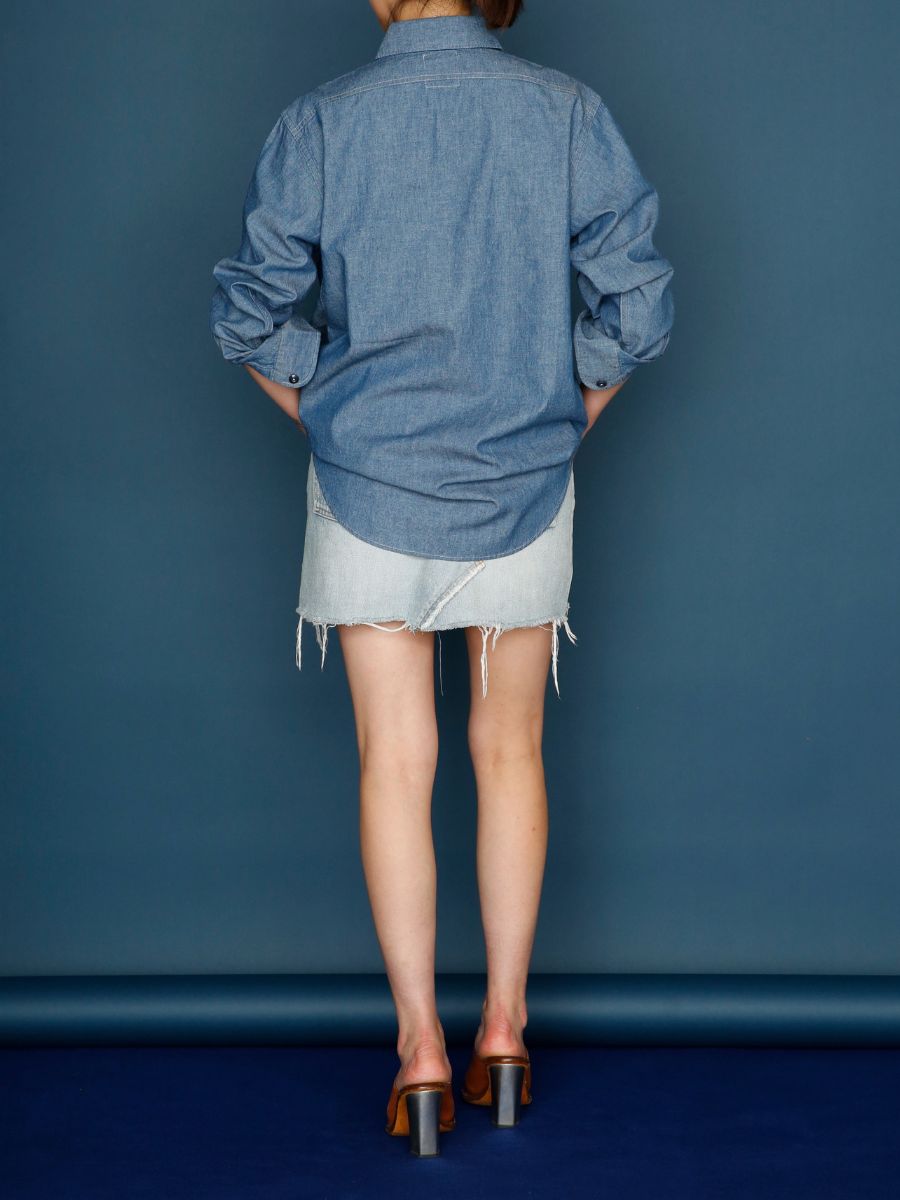 HAMPTON CHAMBRAY SHIRT(OW) | SEASON CATEGORY,SUMMER EDIT | MADISONBLUE