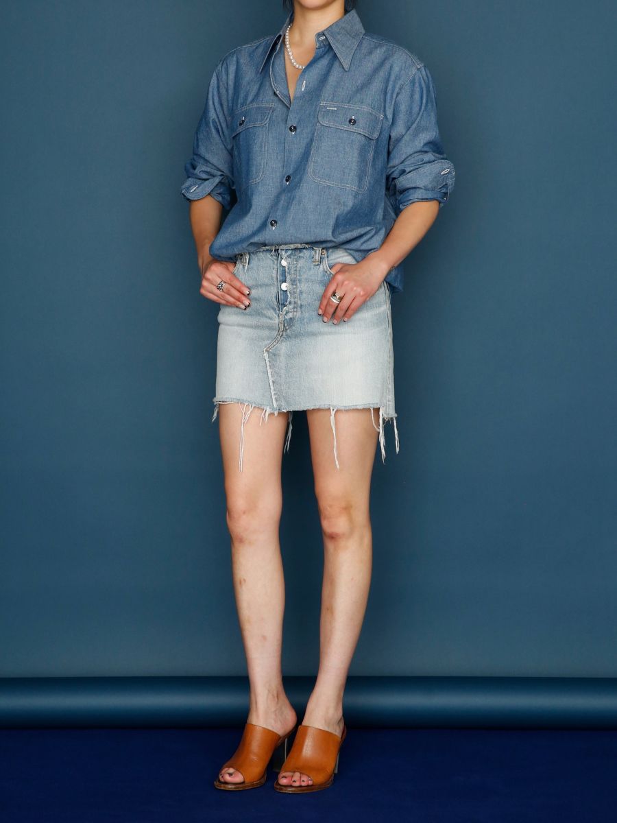 HAMPTON CHAMBRAY SHIRT(OW) | WOMEN,SHIRT/BLOUSE | MADISONBLUE