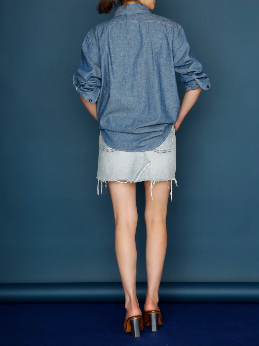 HAMPTON CHAMBRAY SHIRT(OW) | WOMEN,SHIRT/BLOUSE | MADISONBLUE