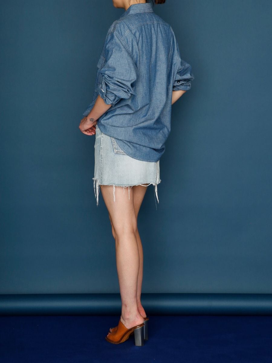 HAMPTON CHAMBRAY SHIRT(OW) | SEASON CATEGORY,SUMMER EDIT | MADISONBLUE