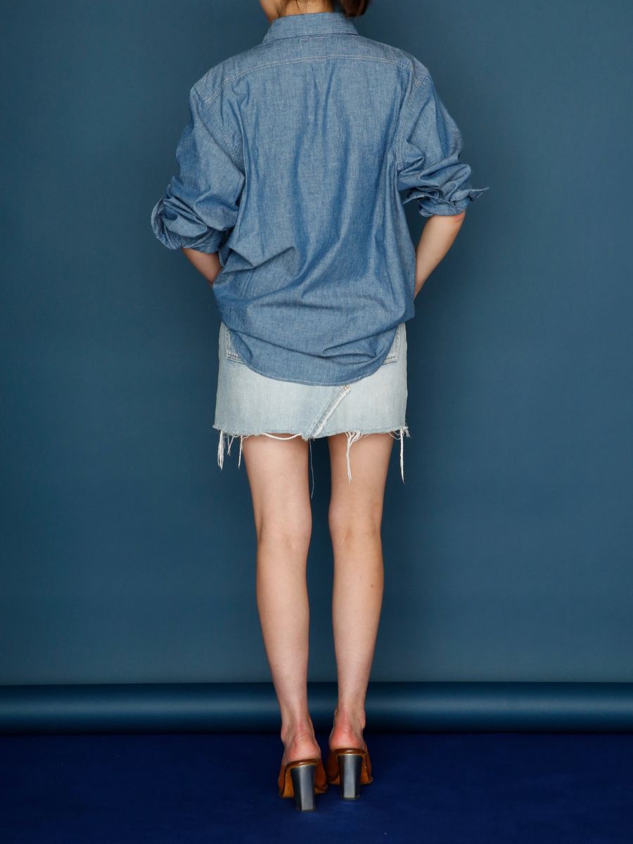 HAMPTON CHAMBRAY SHIRT(OW) | WOMEN,SHIRT/BLOUSE | MADISONBLUE