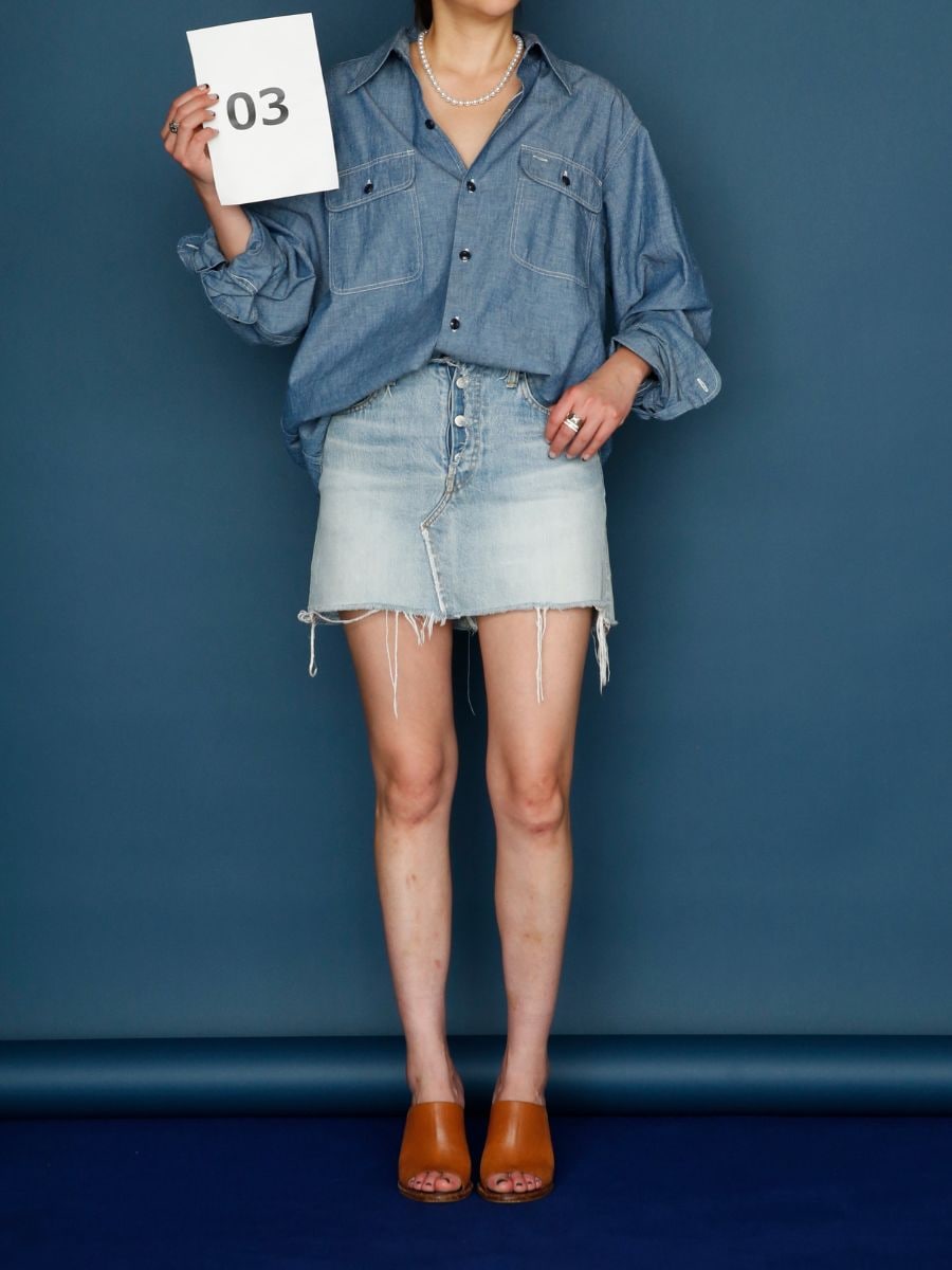 HAMPTON CHAMBRAY SHIRT(OW) | SEASON CATEGORY,SUMMER EDIT | MADISONBLUE